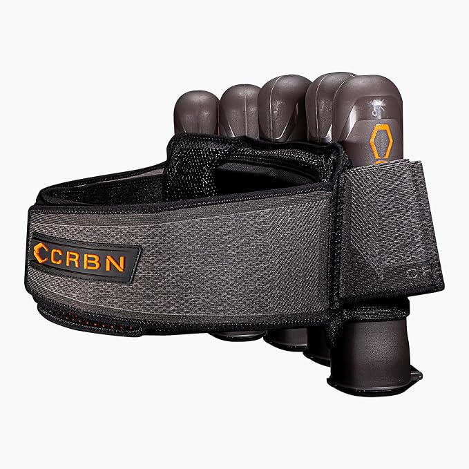 CRBN Paintball SC Harness 5 Pack Black [ Tight Fitting ] [ Small/Medium ]