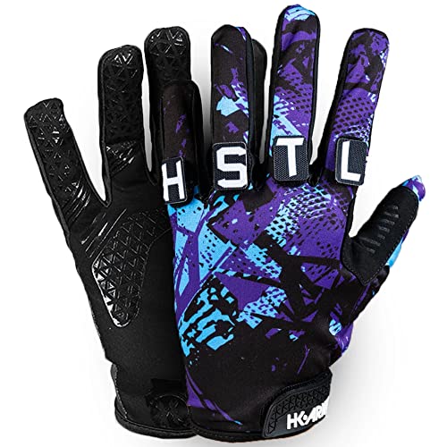 HK Army Freeline Knucklez Customizable Paintball Gloves - Poison - Small