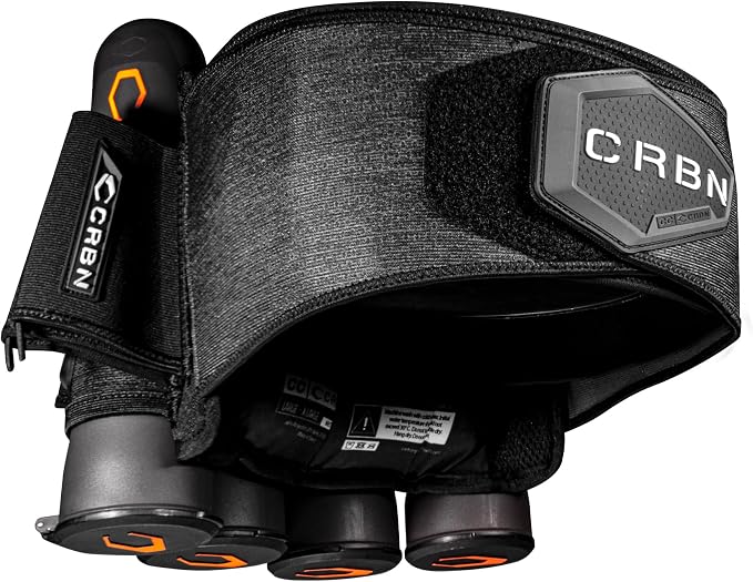 CRBN CC Harness 4-Pack Black [ Tight Fitting ] [ Large/X Large ]