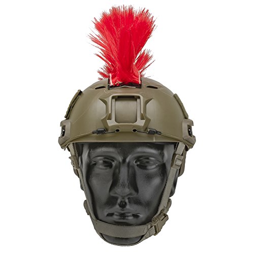 Evike Matrix Tacti-Cool Airsoft Helmet Crest Mohawk - Red