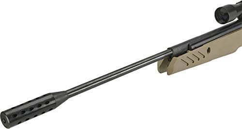 Evike Swiss Arms TAC-1 Nitro Break Style AirRifle w/ 4x32 Scope Tan / .22