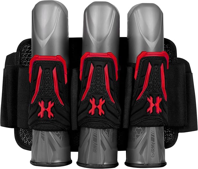 HK Army Zero G Lite Paintball Harness (Red, 3+2)