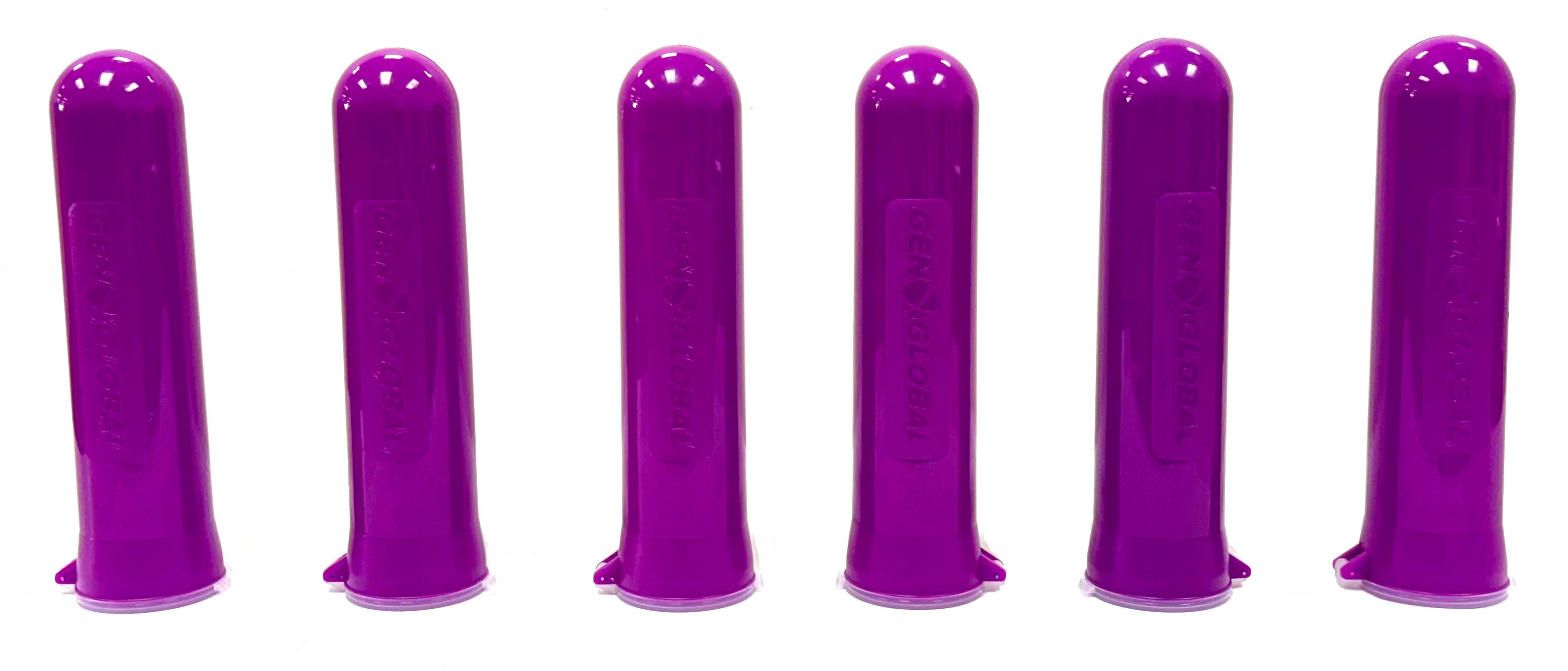 GXG Purple Heavy Duty 140rd Paintball Pods - 6 Pack