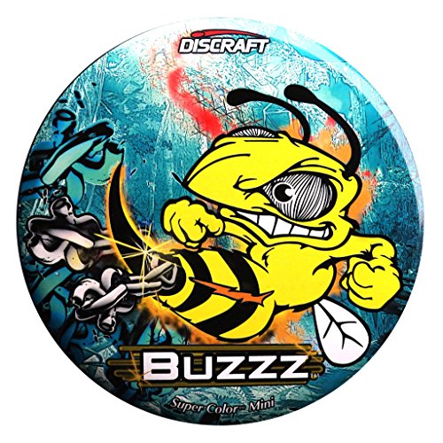 Discraft Supercolor Mini Buzzz Disc Golf Mini Marker and Sport Disc