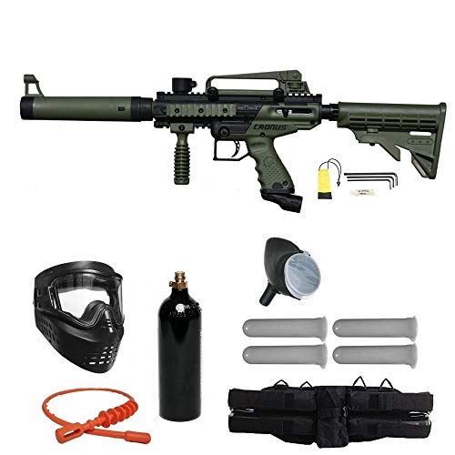 Tippmann Cronus Paintball Marker Gun -Tactical Edition- Olive Starter Package