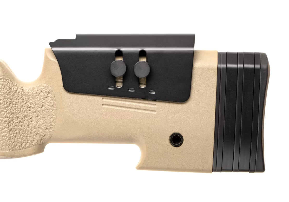 Evike - 6mmProShop PDI Upgraded USMC M40A5 Bolt Action Airsoft Sniper Rifle Tan