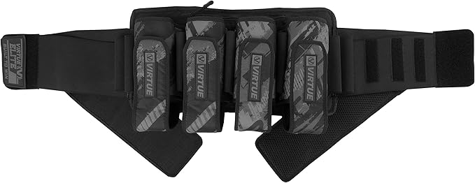 VIRTUE Elite Paintball Harnesses (4+7 Graphic Black)
