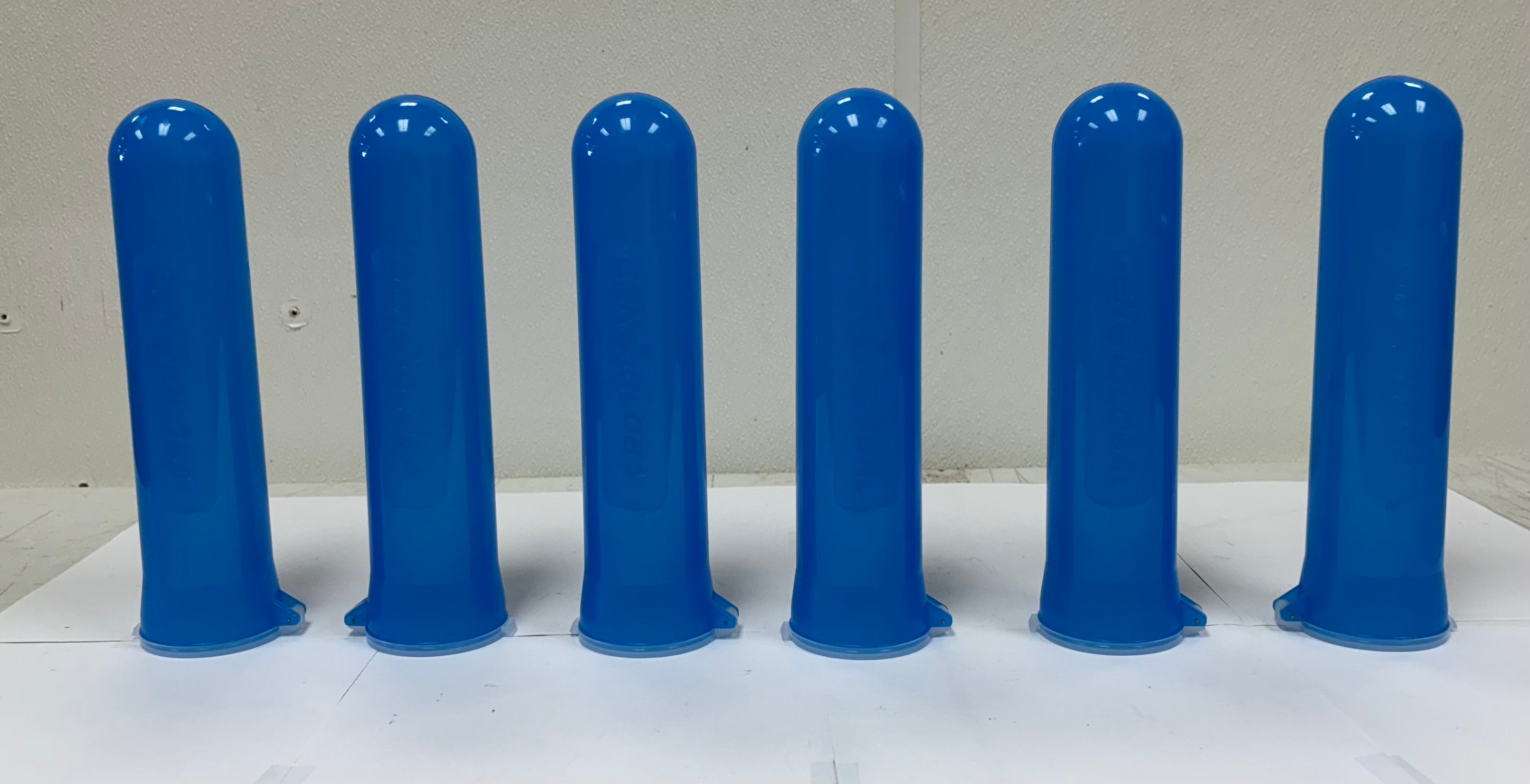 GXG Blue Heavy Duty 140rd Paintball Pods - 6 Pack