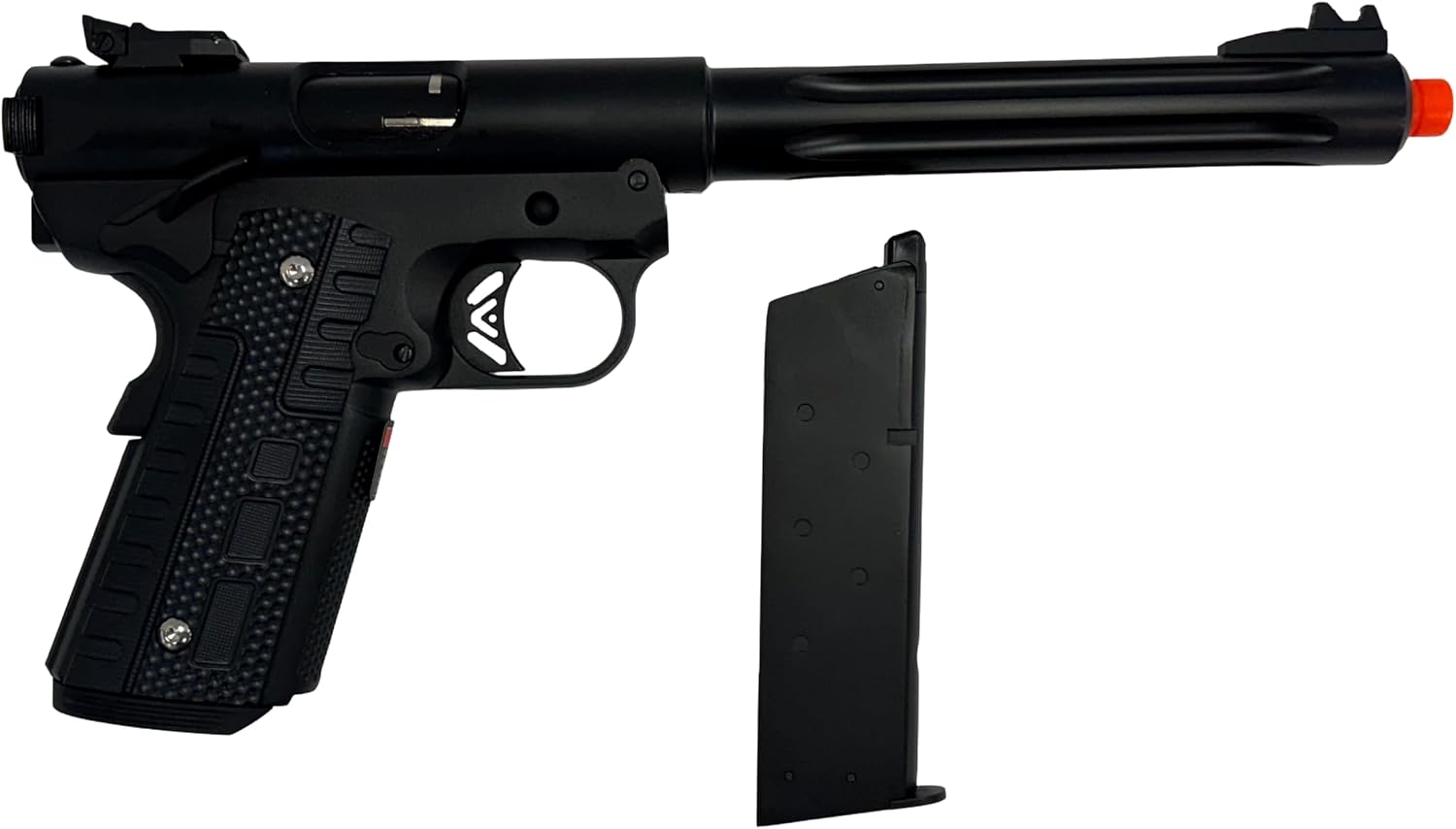 3Skull We-Tech Galaxy 1911 GBB Airsoft Pistol (Color: Black Slide/Black Frame/Premium Long Barrel)