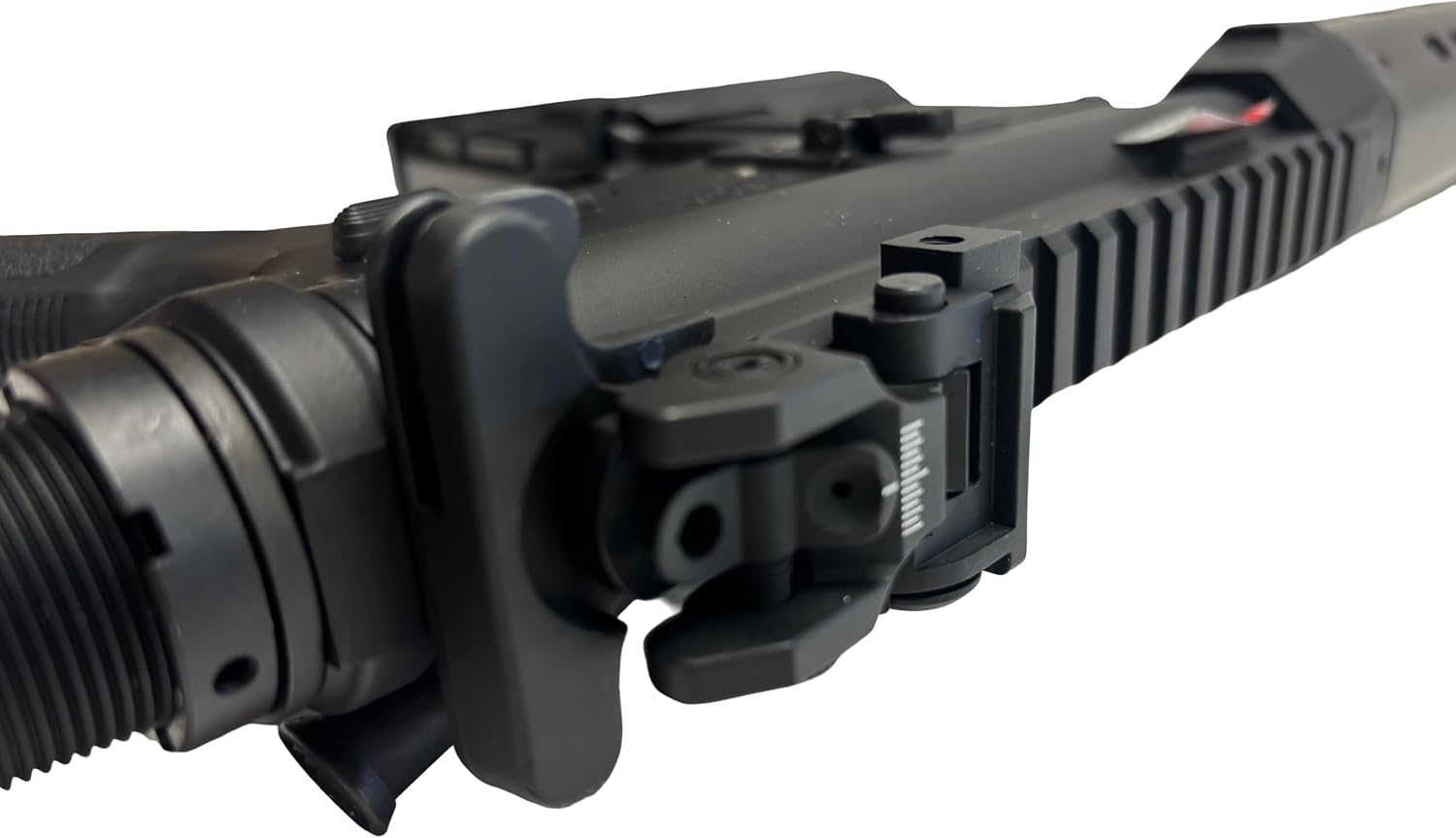 EMG Lancer Systems Licensed L15 Defense Airsoft AEG Rifle - Carbon Fiber 12"