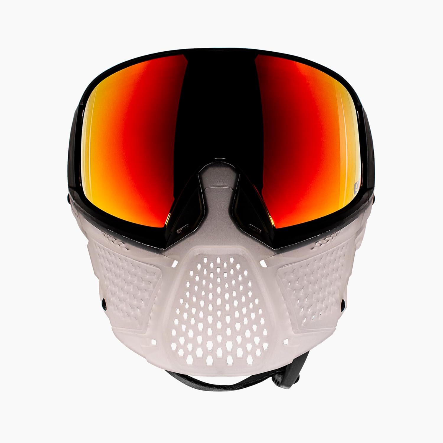 CRBN Paintball Zero Pro Goggle [Two Lens+Visor+Case ](Clear, Less Coverage)