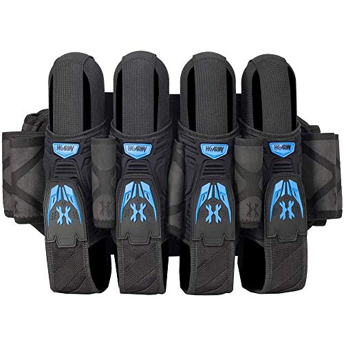 HK Army Magtek Paintball Harness Pod Pack 4+3 - Black/Blue