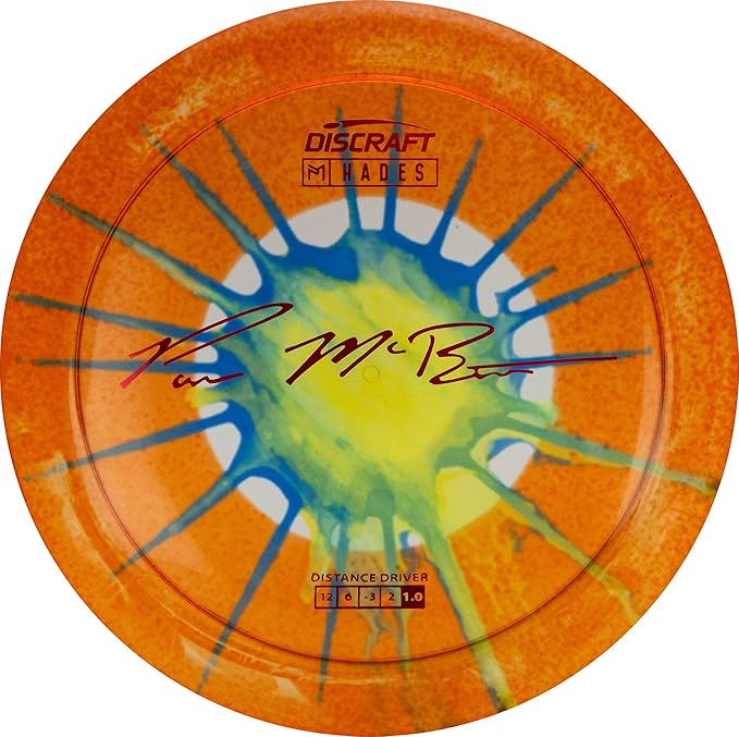 Discraft Paul McBeth Z Fly Dye Hades 160-166 Gram Distance Driver Golf Disc