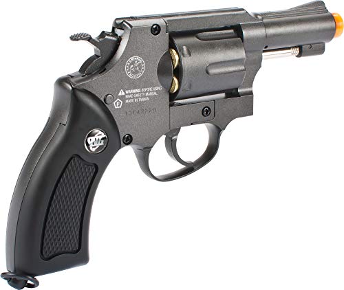 Evike Airsoft - G731 Metal CO2 Gas Airsoft Revolver by Win Gun (Color: Black)