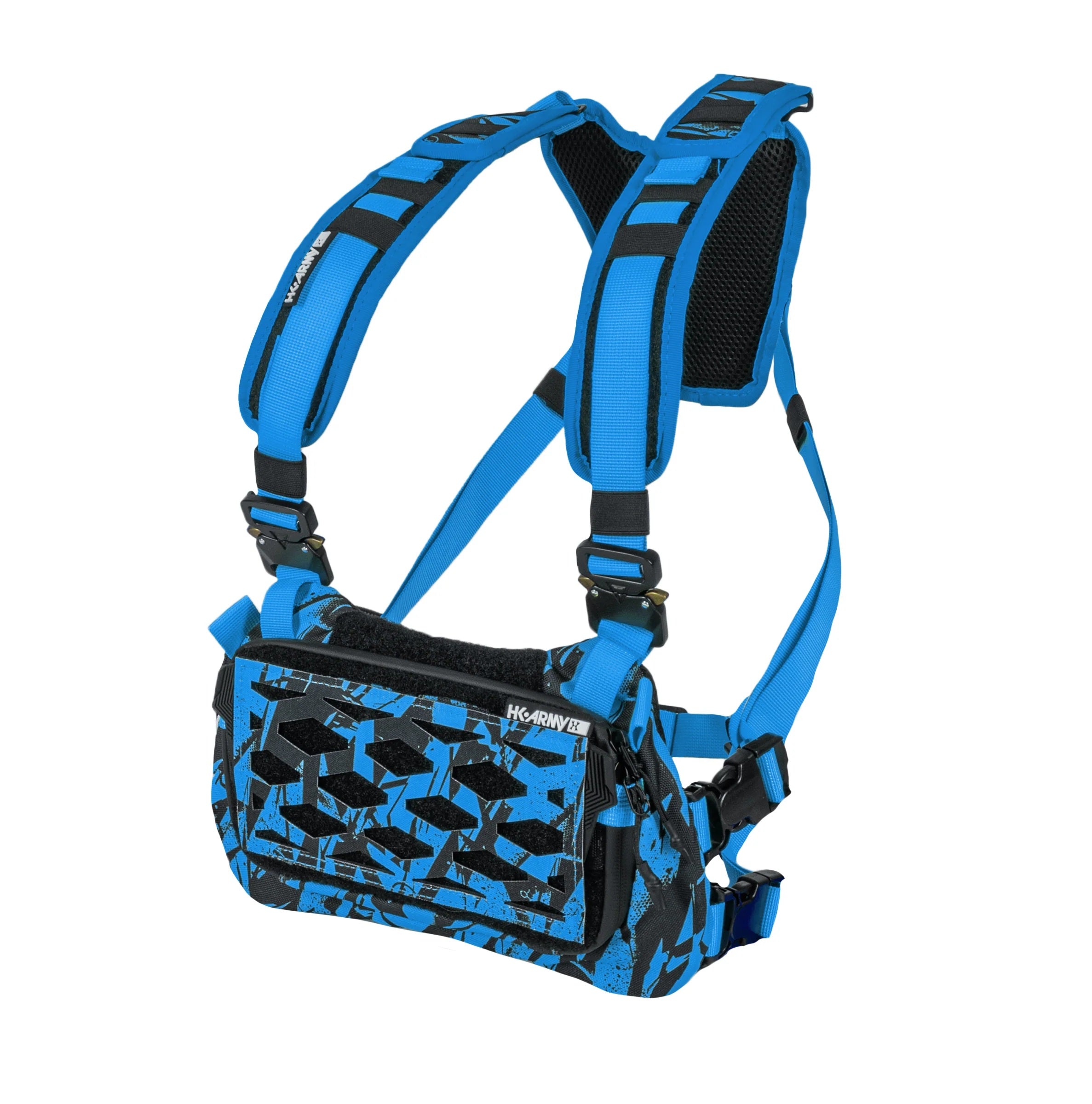 HK Army Hostile Sector Chest Rig - MOLLE Tactical Airsoft Vest (Blue)