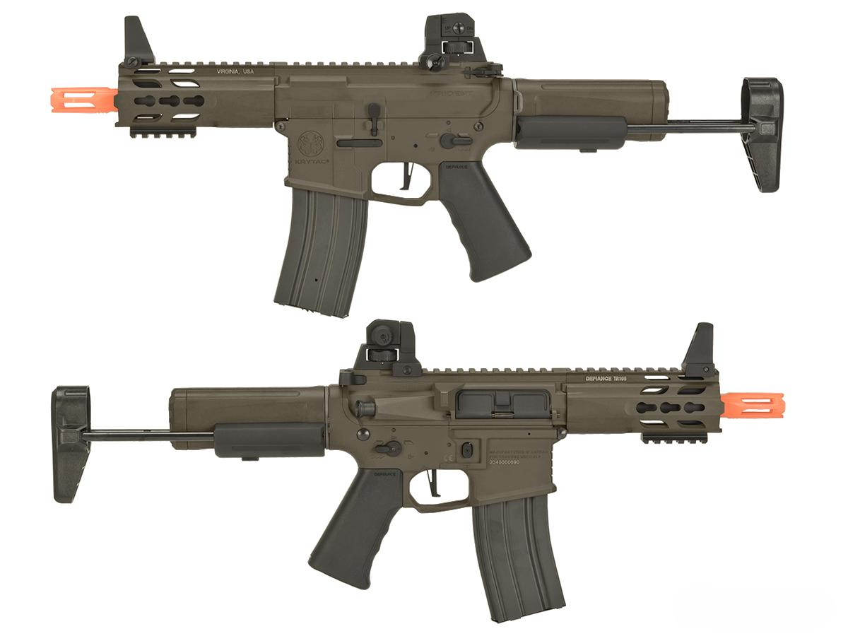 Krytac Full Metal Trident MKII PDW Airsoft AEG Rifle (Color: Flat Dark Earth)