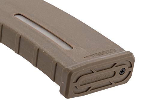 Evike BAMF 30rd Polymer MilSim Mag for M4 / M16 Airsoft AEG Rifles(Tan/Single)