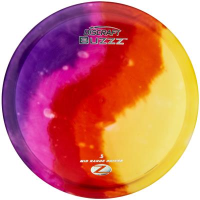 Discraft Fly Dye Elite Z Buzzz Midrange Golf Disc - 175-176g - Colors Will Vary