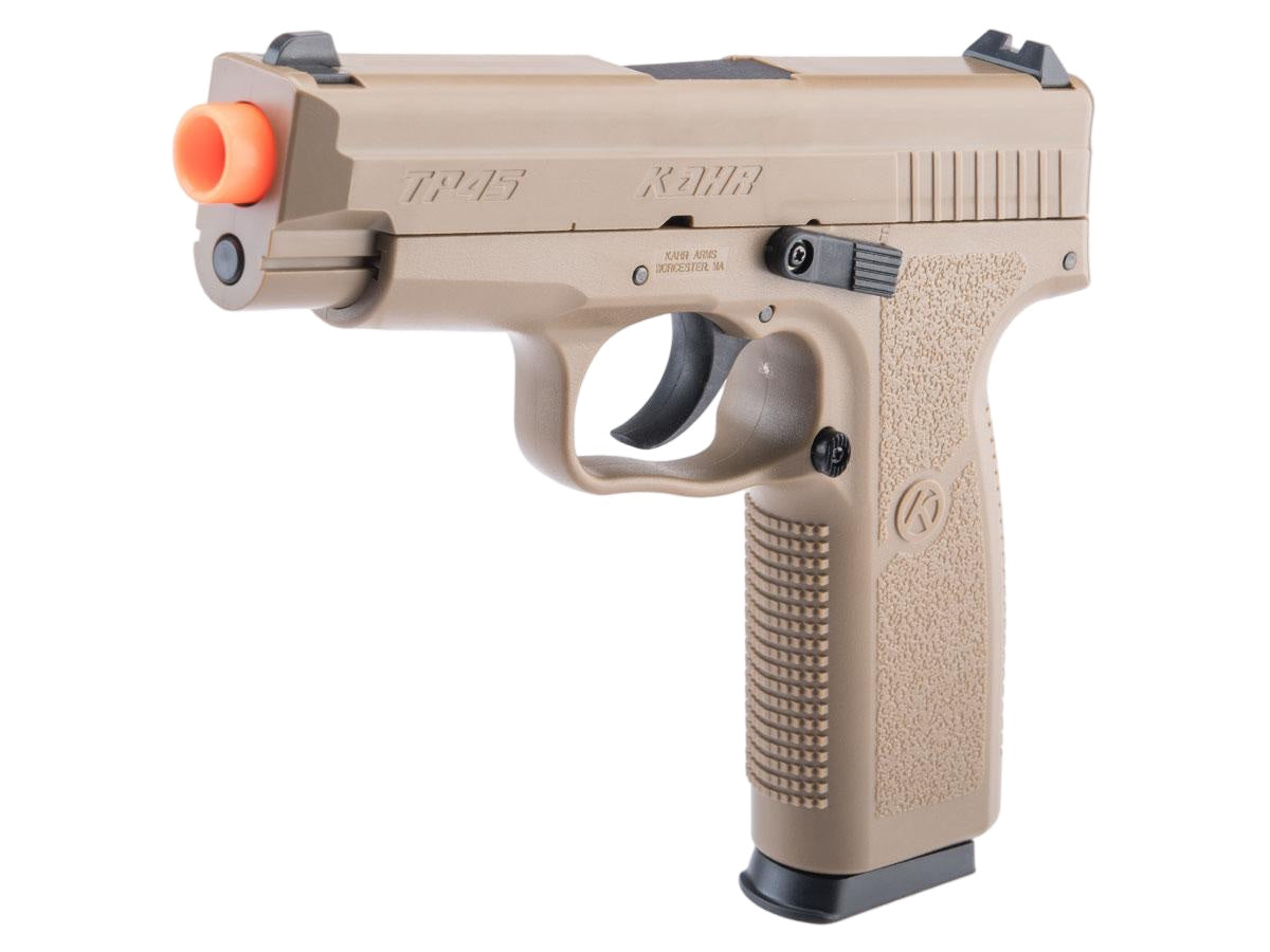 Cybergun KAHR ARMS Licensed TP45 Full Size Airsoft Pistol (Tan / Gun Only)