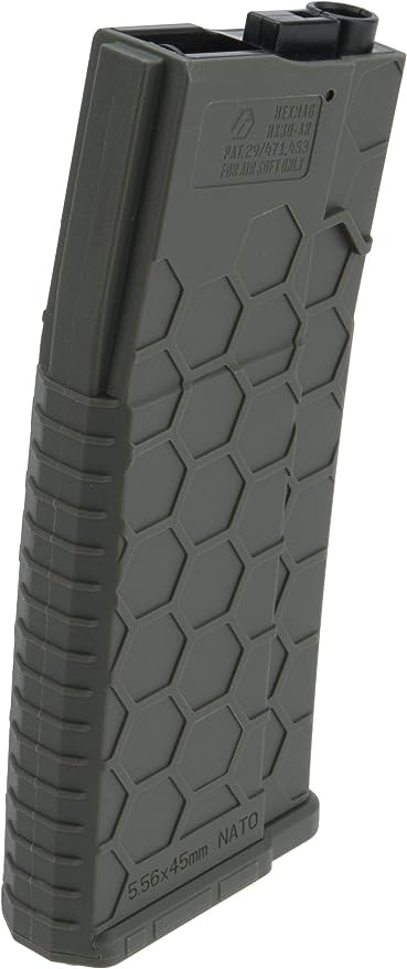 Evike Airsoft 300rds Polymer FlashMag Magazine M4 / M16 AEG Rifles OD Green/1