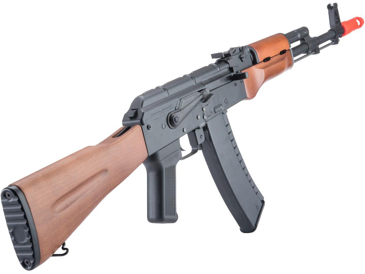 Cybergun Kalashnikov Licensed AK-74 Airsoft AEG Rifle byICS(Real Wood Furniture)