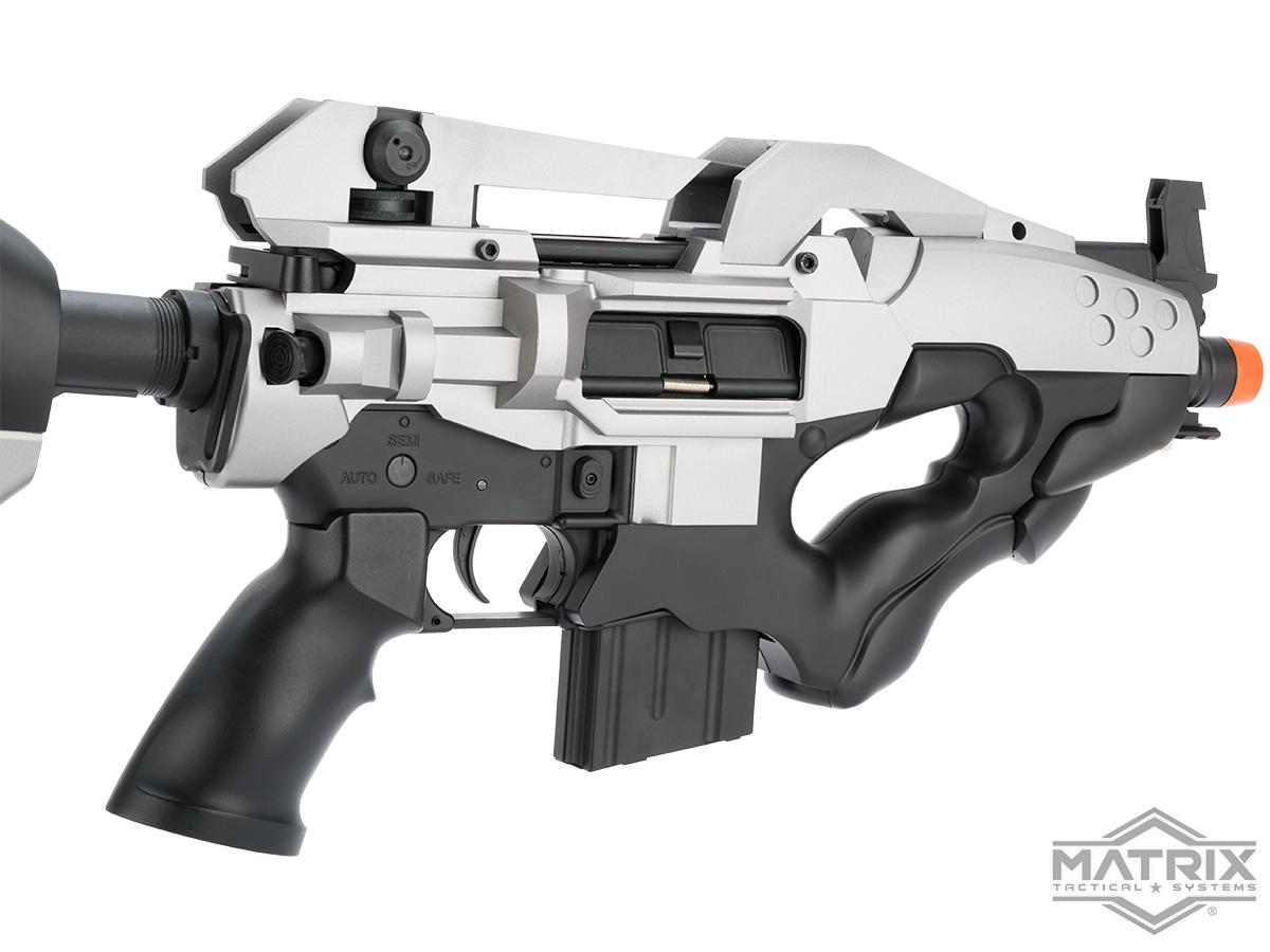 IKAZUCHI Type-0 Mid-Range Battle Rifle Airsoft AEG - Black White