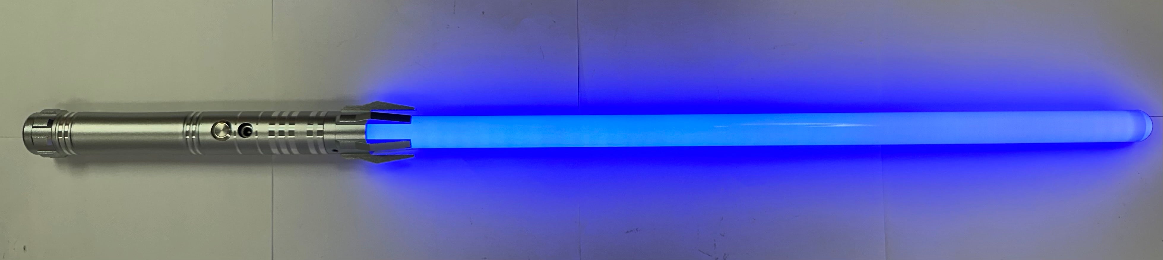 Battle Blaster Sword Multi-Color RGB Laser (Blue / Silver Hilt)