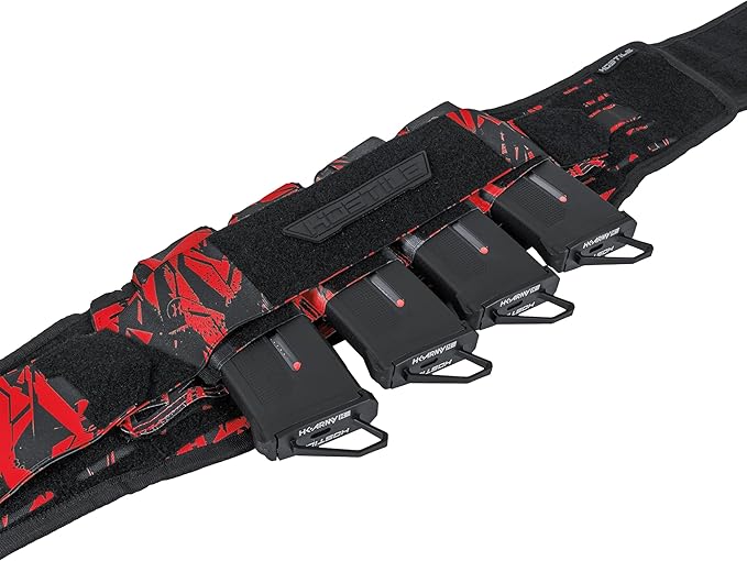 HK Army Hostile Synapse Flex Belt - MOLLE Harness For Airsoft (Red)