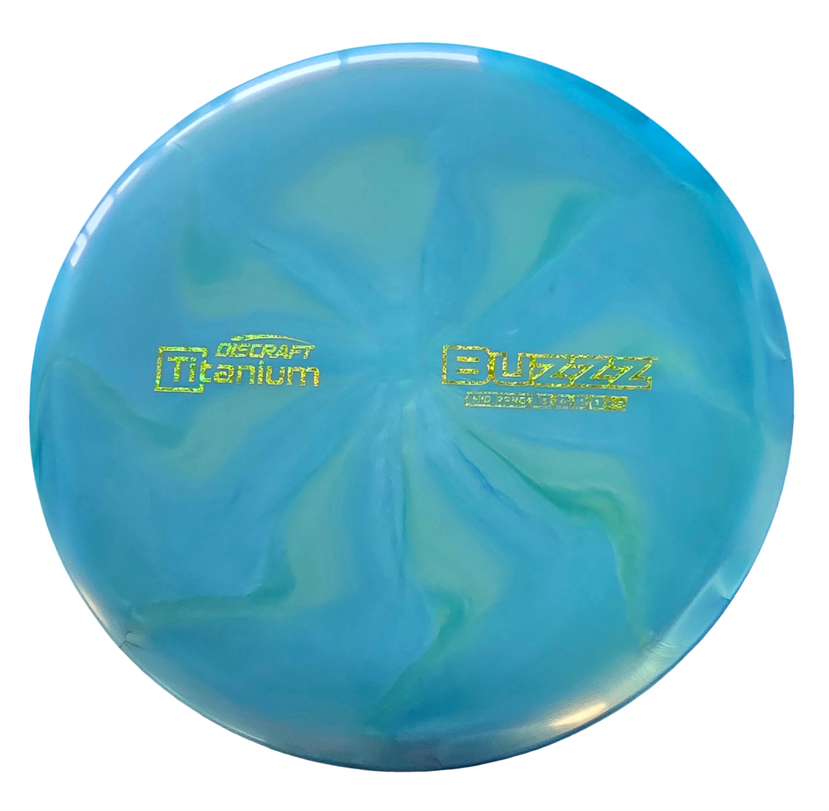 Discraft Swirl TI Buzzz 177+ Gram Mid-Range Disc Golf Disc