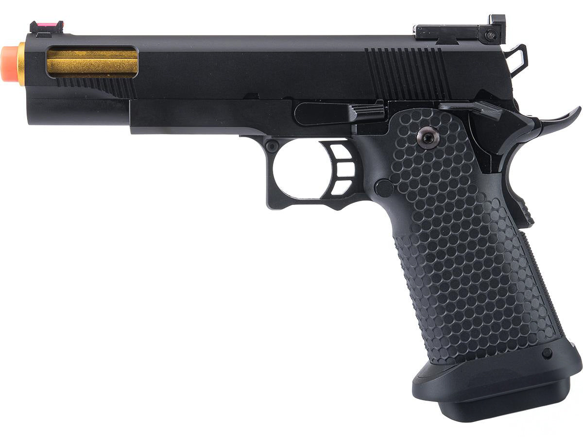 Matrix X Full Metal OTS .45 Tactical Hi-CAPA Gas Airsoft Pistol w/Case(Mod-7)