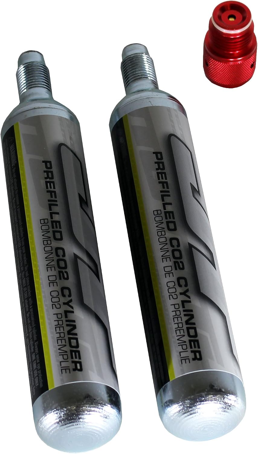 Jt 90g Co2 Cylinder Cartridge with Adapter for Paintball Guns