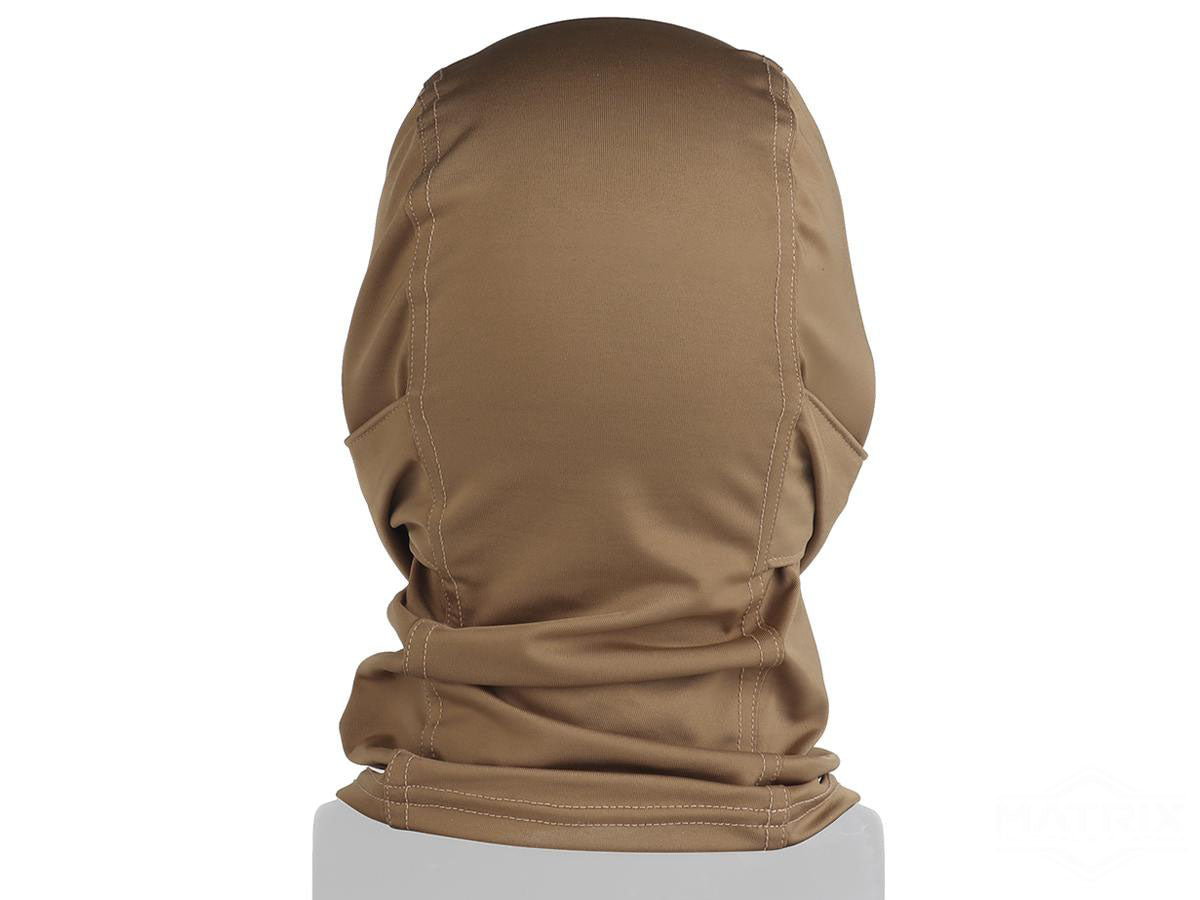 Matrix Knight Balaclava Headgear w/ Mesh Mouth Protector (Color: Tan)