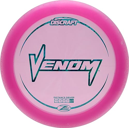 Discraft Z Lite Venom 160-166 Gram Distance Driver Golf Disc