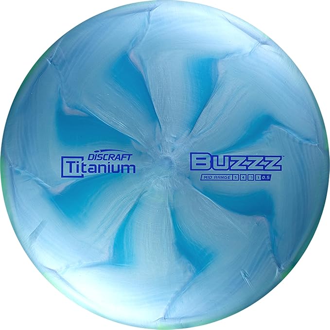 Discraft Swirl TI Buzzz 175-176 Gram Mid-Range Disc Golf Disc