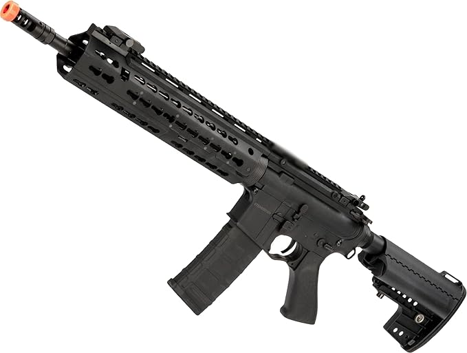 CYMA Sport Keymod-S Full Metal M4 Airsoft AEG (Black / 14" Barrel / 12.5" RIS)