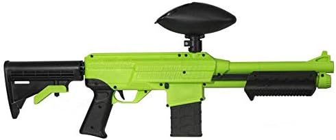 JT SplatMaster z18 .50 Cal Paintball Marker w/ 200 Round Hopper