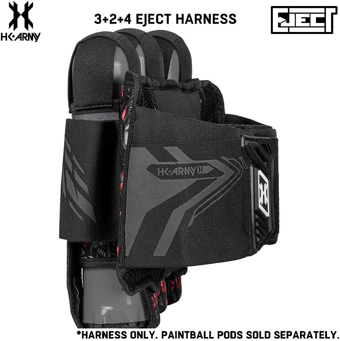 HK Army 3+2 Eject Paintball Harness Pod Pack - Tropical Skull