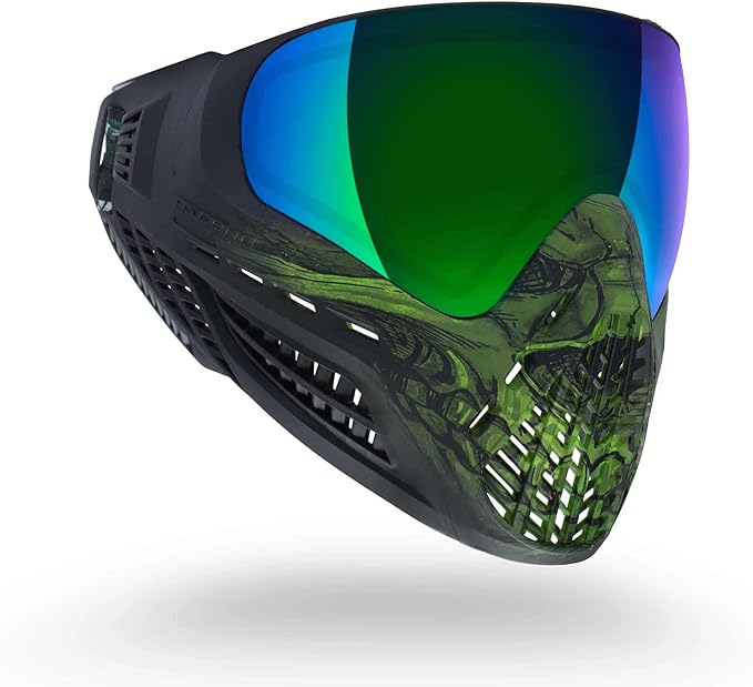 Virtue VIO Ascend Thermal Paintball Goggles/Masks (Acid Skull LE), Adjustable