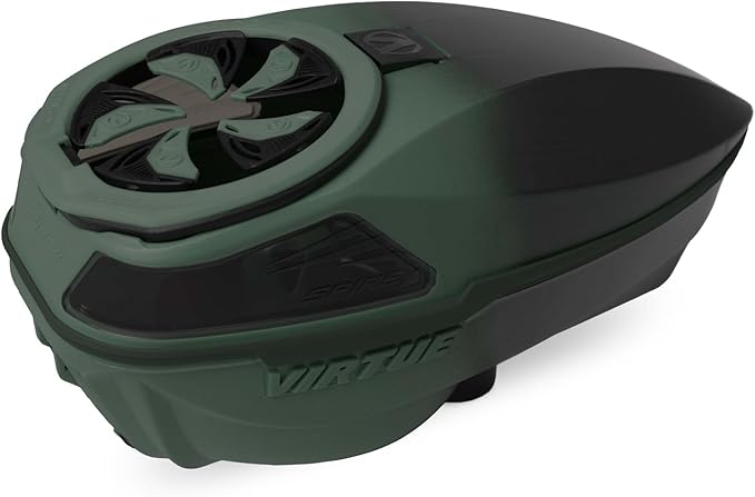 VIRTUE Spire V Loader Paintball Hopper 230 Round Capacity CrownSF (Olive Black)