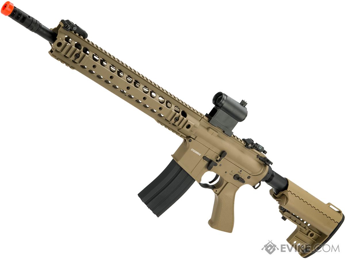 Evike CYMA Sport Airsoft AEG with 13" UX Modular Handguard (Color: FDE)