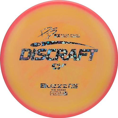 Discraft ESP Buzzz OS with Paige Pierce Signature 173-174 Mid-Range Golf Disc