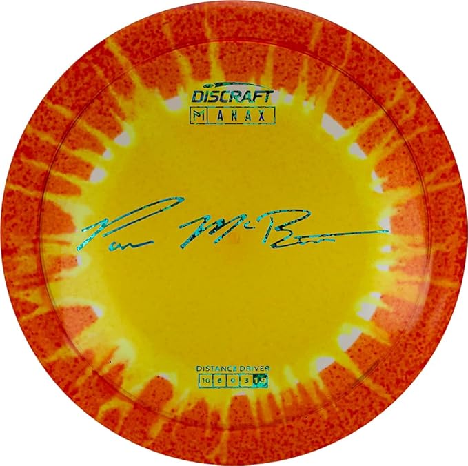 Discraft Paul McBeth Sig Fly Dye Elite Z Anax Distance Driver Golf Disc -170-172