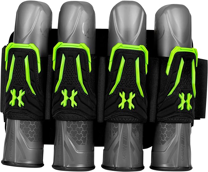 HK Army Zero G Lite Paintball Harness (Lime, 4+3)