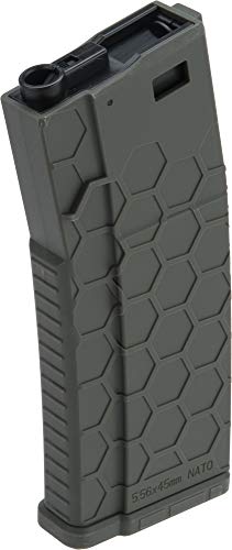 Evike Airsoft 300rds Polymer FlashMag Magazine M4 / M16 AEG Rifles OD Green/1