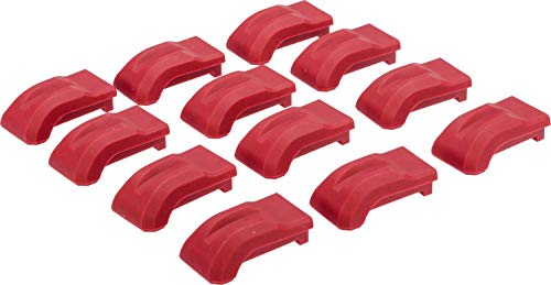 Evike AW Custom Adaptive Airsoft Drum Magazine Shockproof Pads (Color: Red)
