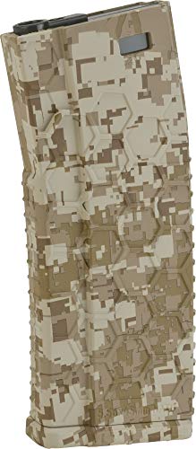 Evike Hexmag Airsoft Magazines for M4 / M16 Series Airsoft AEG Rifles - Mid Caps and Flashmags