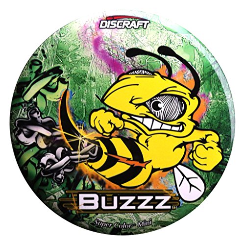 Discraft Supercolor Mini Buzzz Disc Golf Mini Marker and Sport Disc