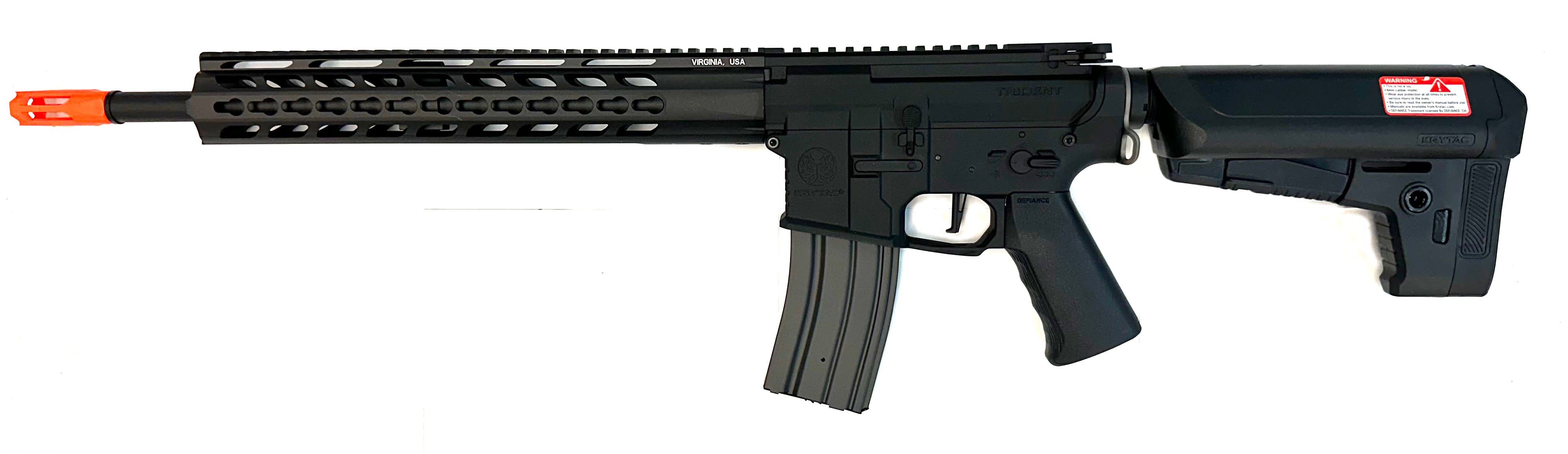 Krytac Full Metal Trident MKII SPR Airsoft AEG Rifle (Color: Black)