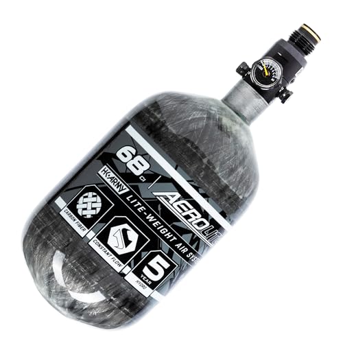 HK Army 68/4500 Aerolite Carbon Fiber HPA Compressed Air Paintball Tank System