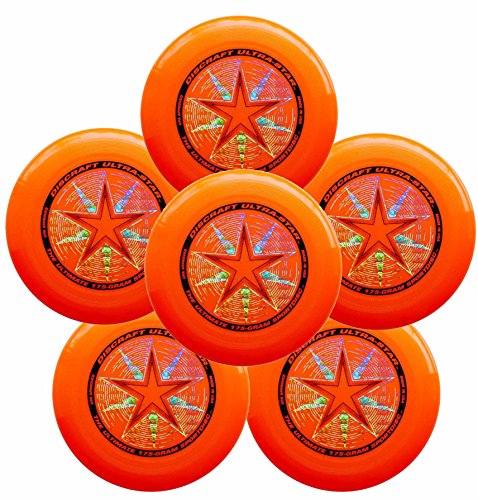 Discraft Ultra-Star 175g Ultimate Frisbee Sport Disc (6 Pack) Choose Color